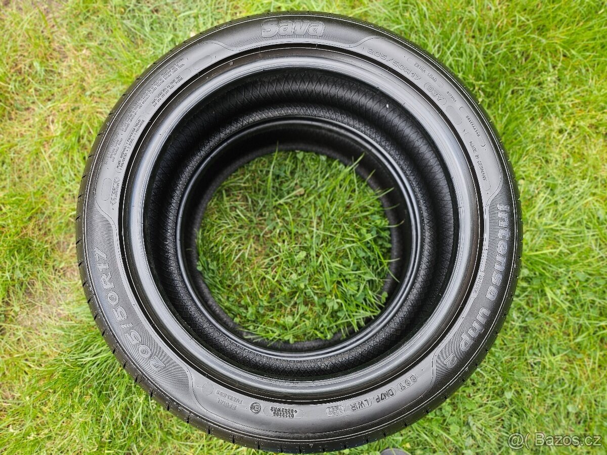 2x Letní pneu Sava Intensa UHP 2 - 205/50 R17 XL - 95% - 3