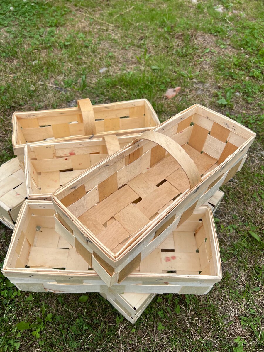 Dřevěný koš na ovoce,zeleninu - 3