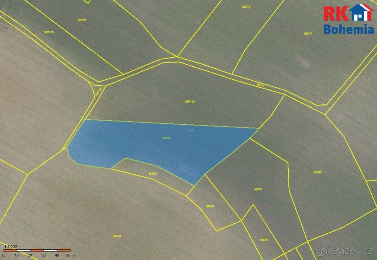 Prodej, pozemek, 4.566 m2, Dolní Stakory - 3