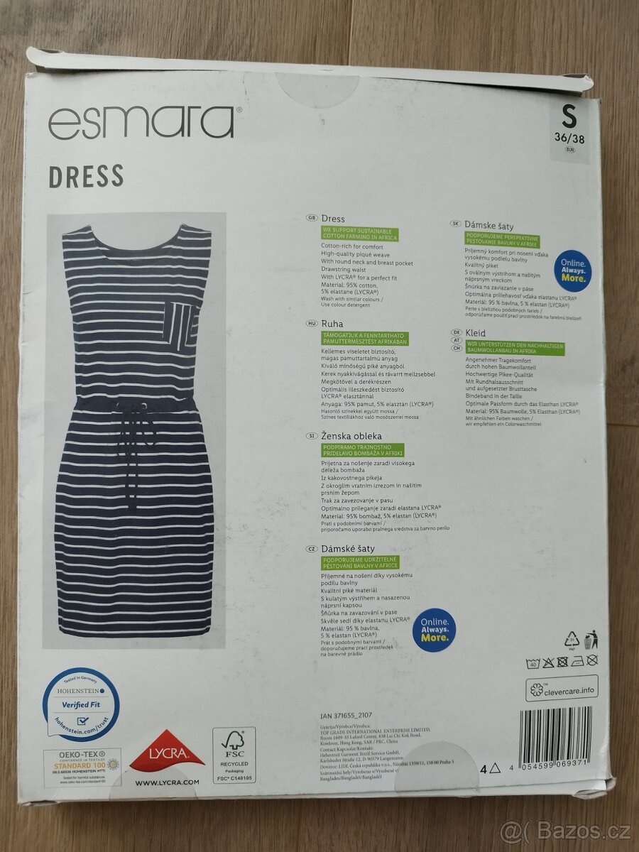 Nové letní šaty vel.S - 3
