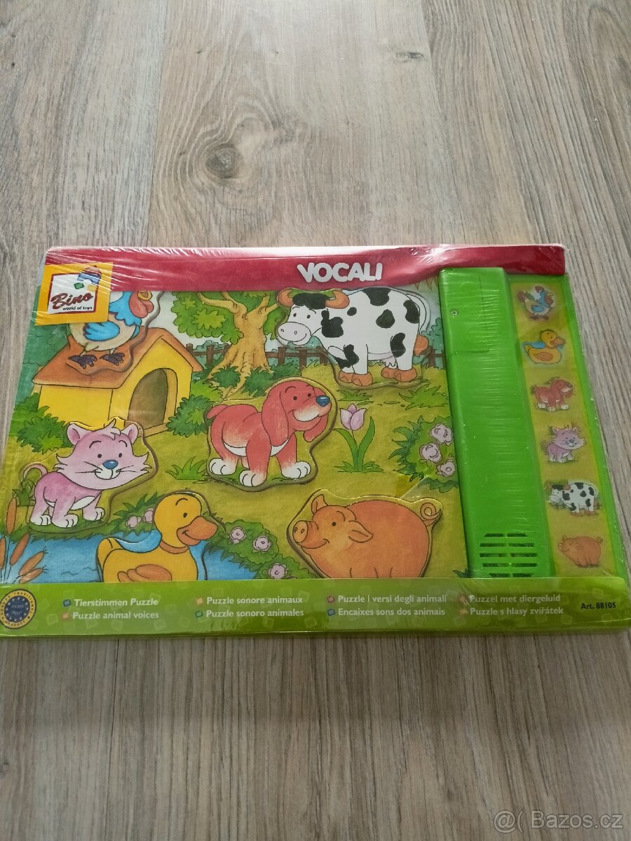 Vkládačky a hry Bino - 3