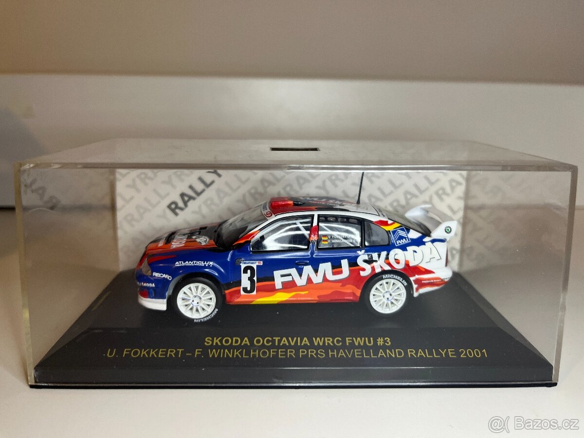 1/43 rally model Octavia WRC, Fabia S2000 - 3