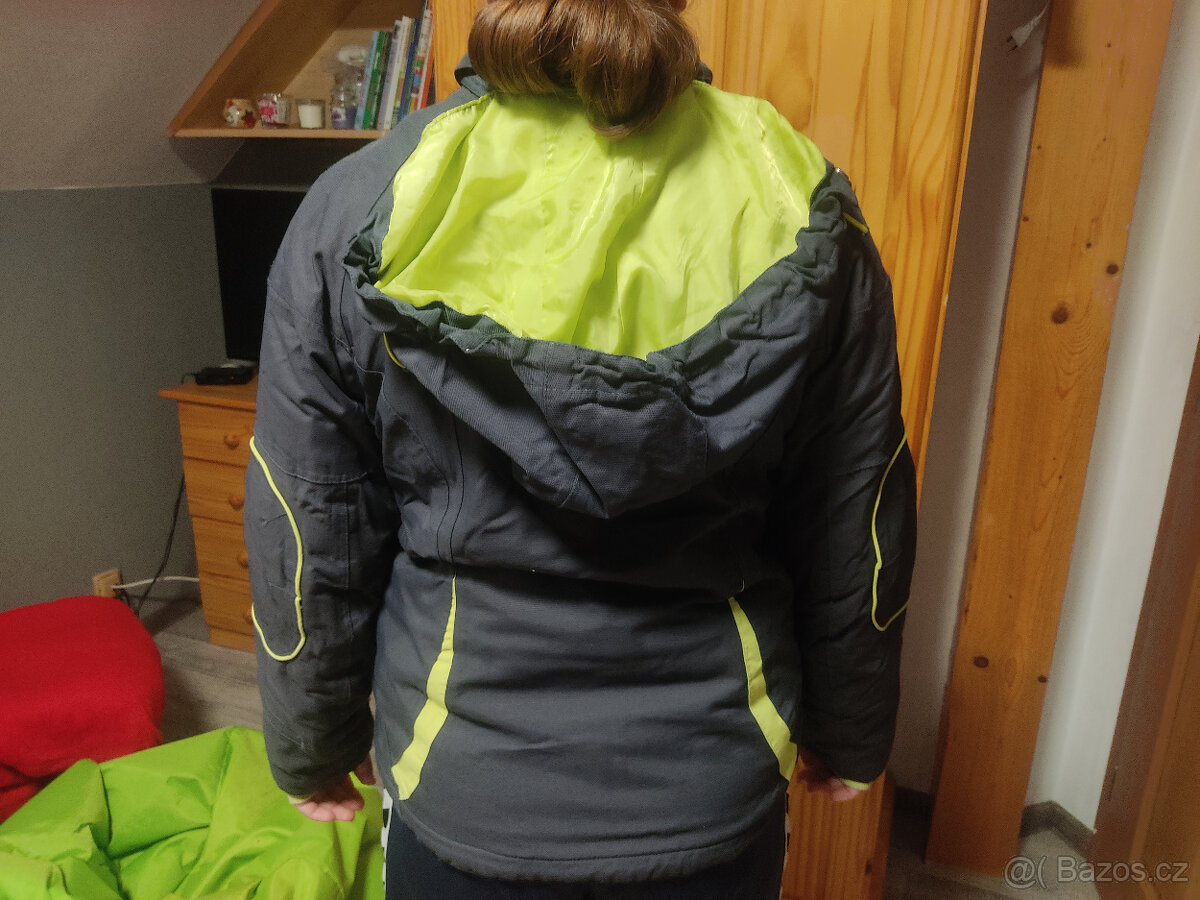 Dívčí zimní bunda, vel. 158 - 3