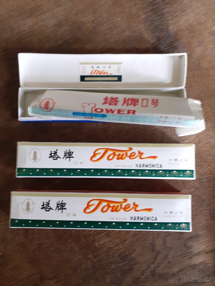 Foukací harmoniky. - 3