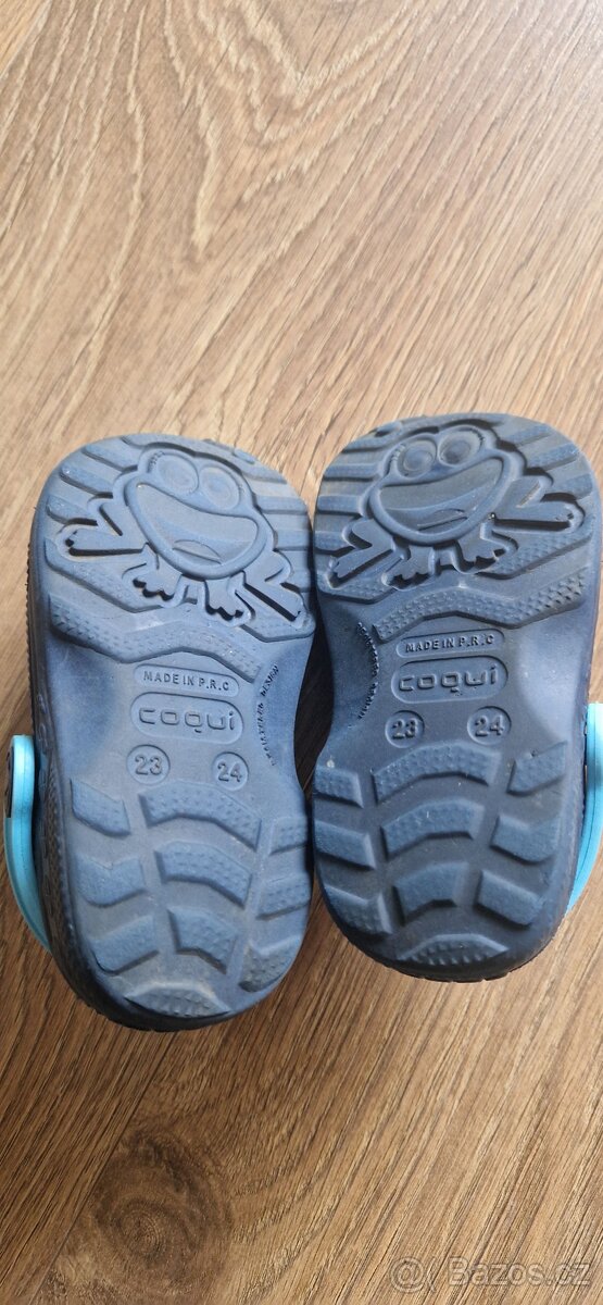 Dětské pantofle (crocsy) Coqui - 3