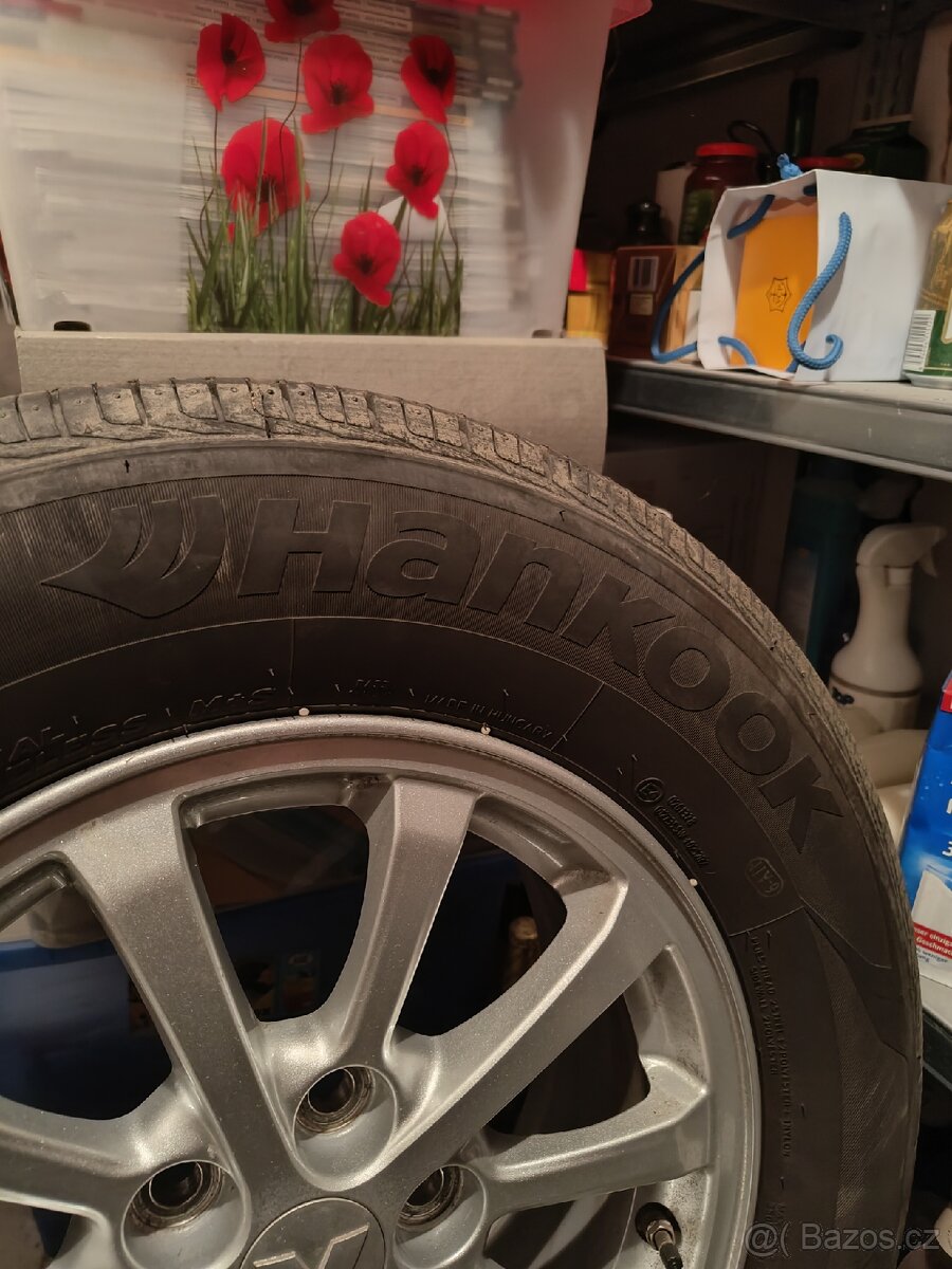 LETNÍ PNEUMATIKY HANKOOK + DISK (ORIGINÁL MITSUBISHI) - 3