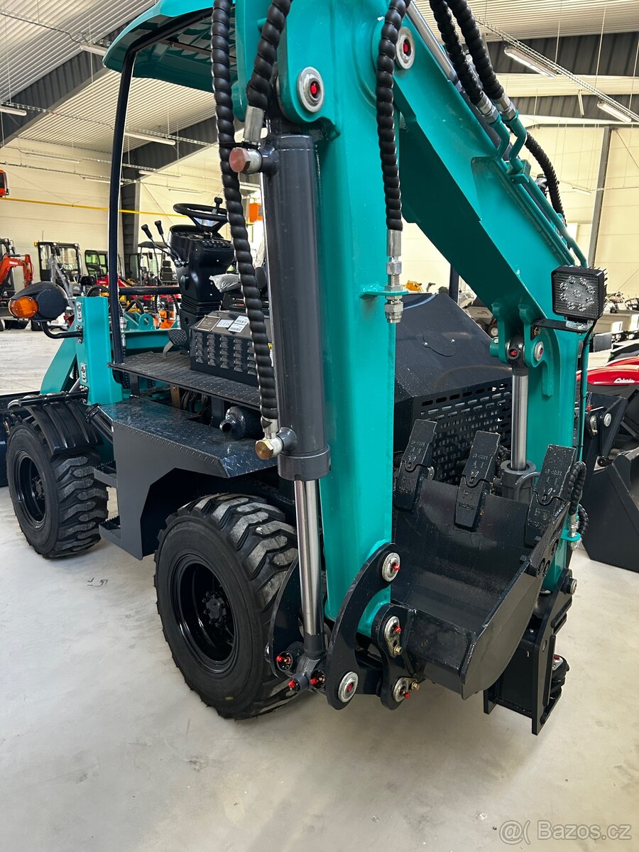 Kolový minibagr - 3