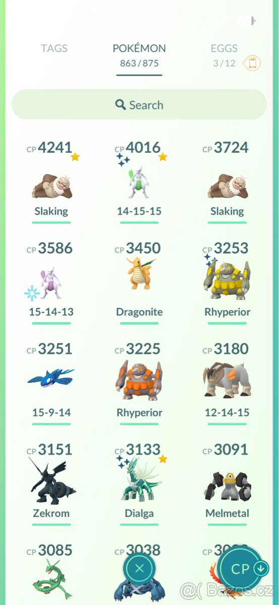 Pokémon Go účet - 3