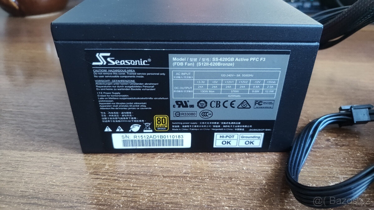 Seasonic S12II 620 Bronze 620W - 3