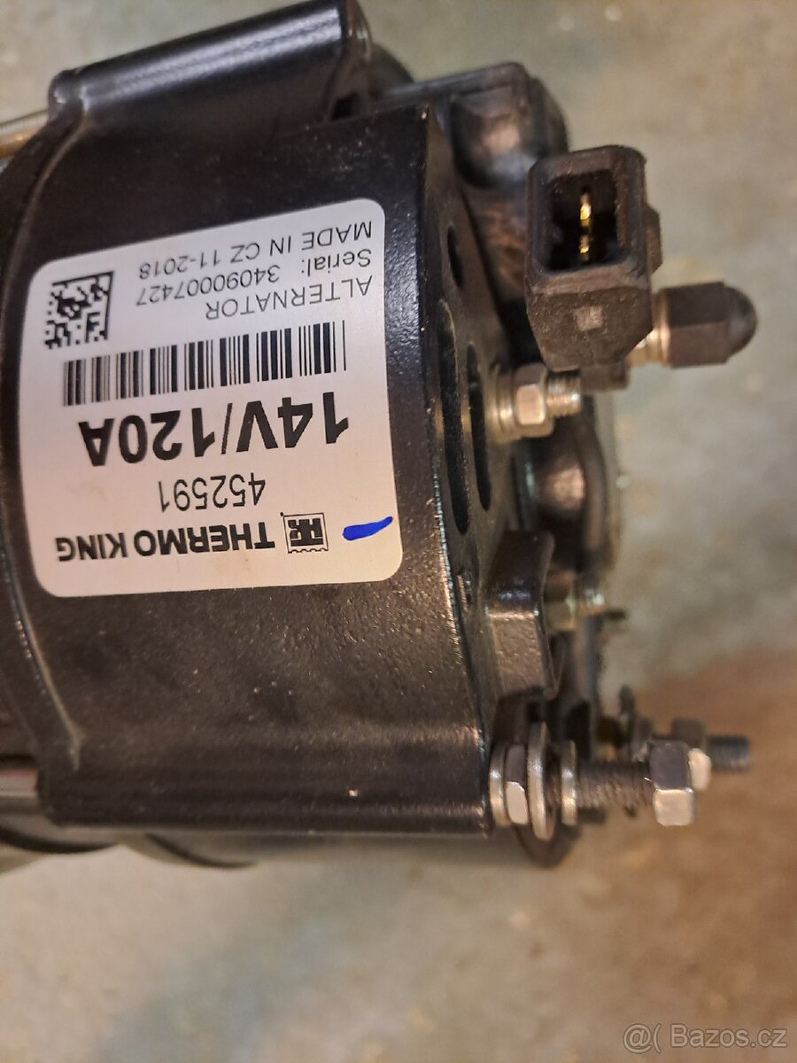 Starter 2x alternátor 14V/120A - 3