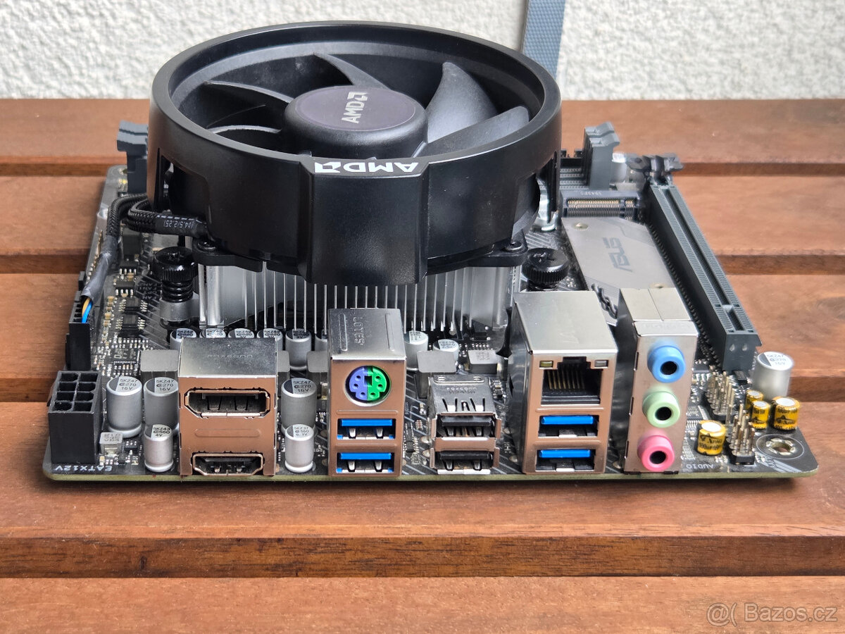 ASUS Prime A320I-K AM4 miniITX + AMD Athlon 3000G - 3