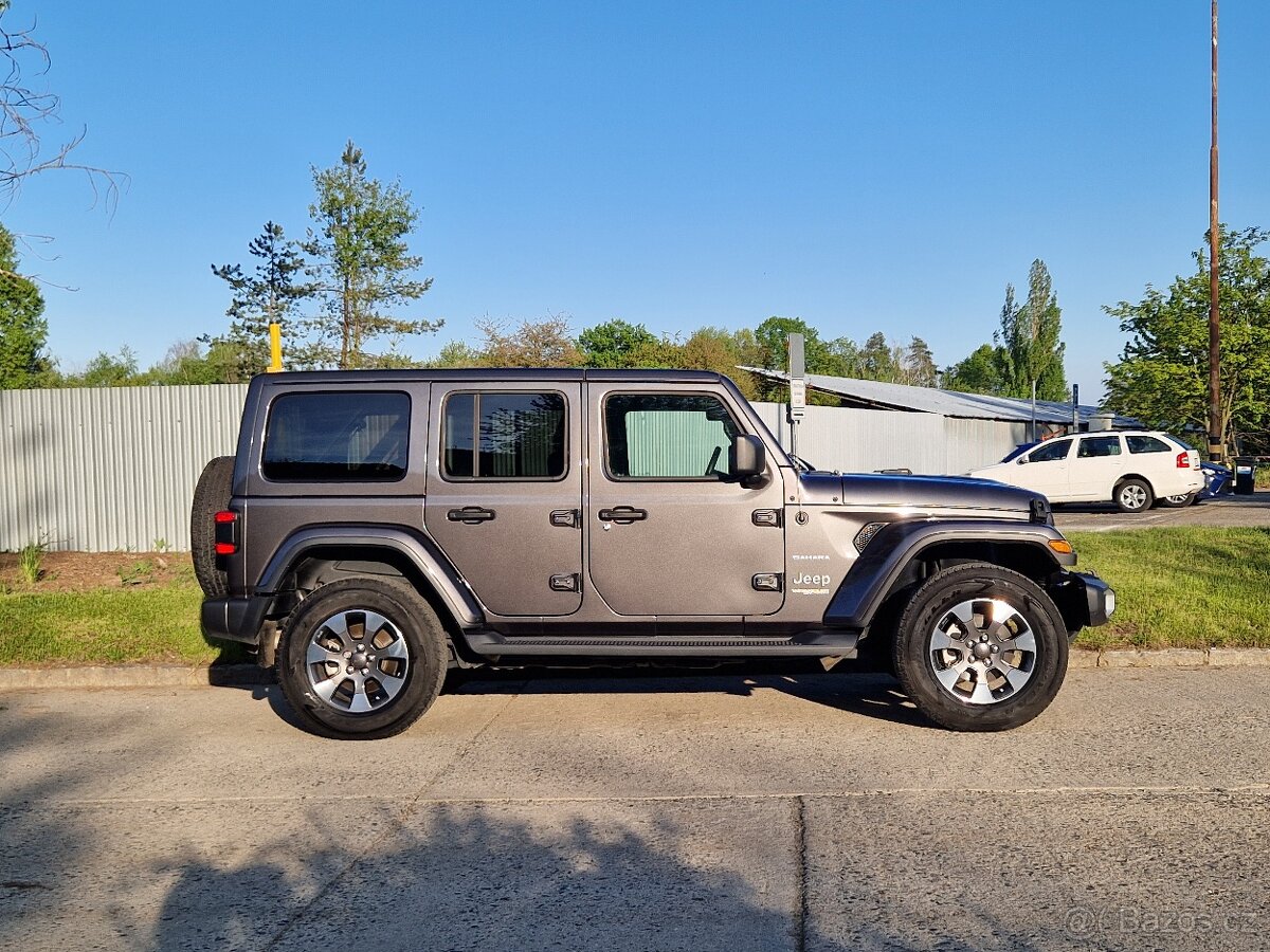 Jeep Wrangler Unlimited JL, Sahara, V6 3.6, manuál