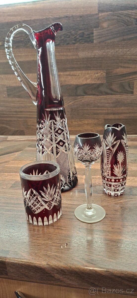 Rubínový porcelán Egermann - 3