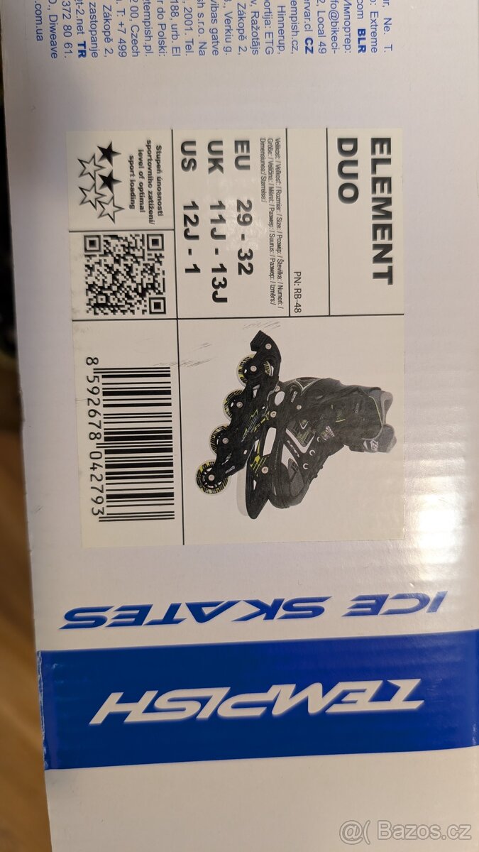 Ledni brusle 2v1, 29-32 - 3