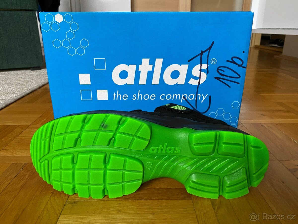 Pracovní/bezpečnostní obuv/boty Atlas SL26 S1,vel. 43 - NOVÉ - 3