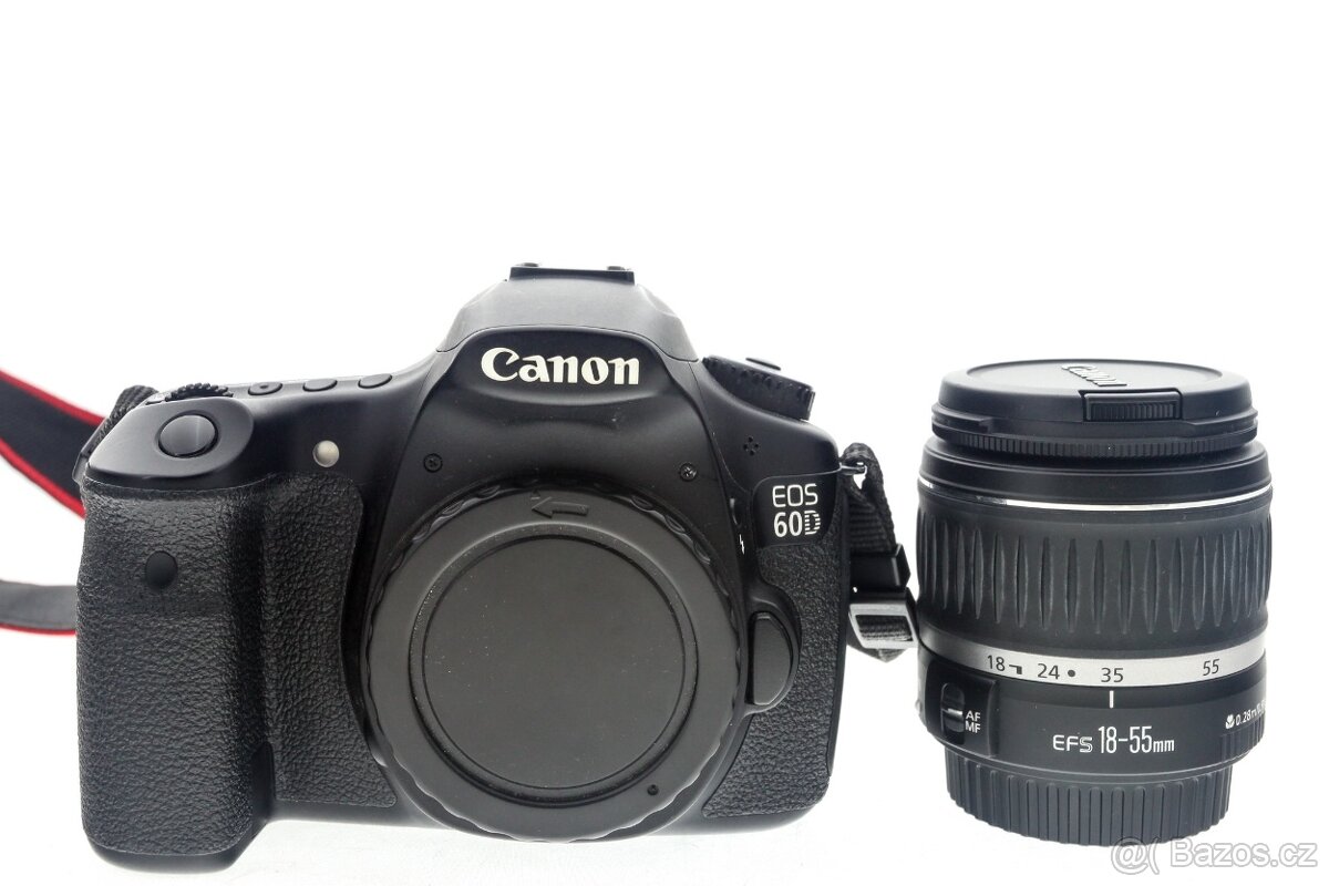 Zrcadlovka Canon 60D + 18-55mm + příslušenství - 3