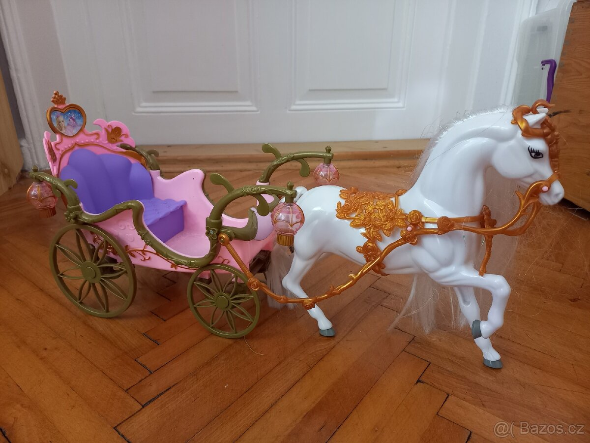 Barbie kočár s koněm - 3