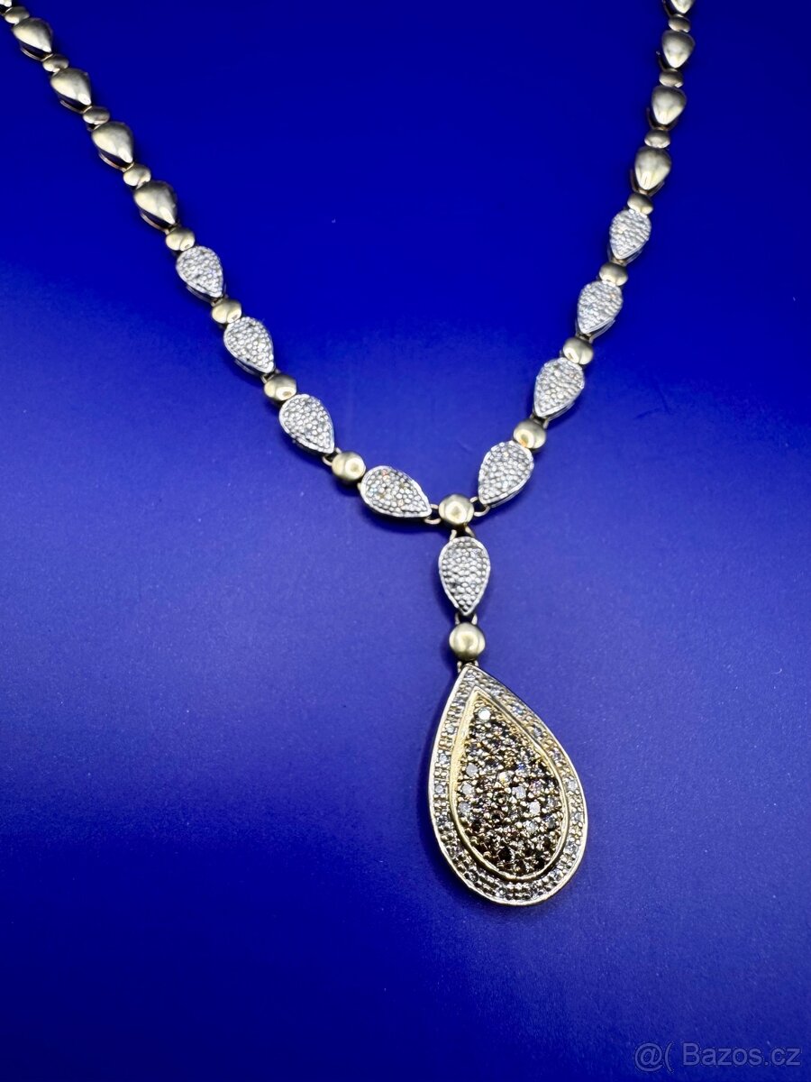 zlatý náhrdelník 14 karátů - 585/1000 - 3