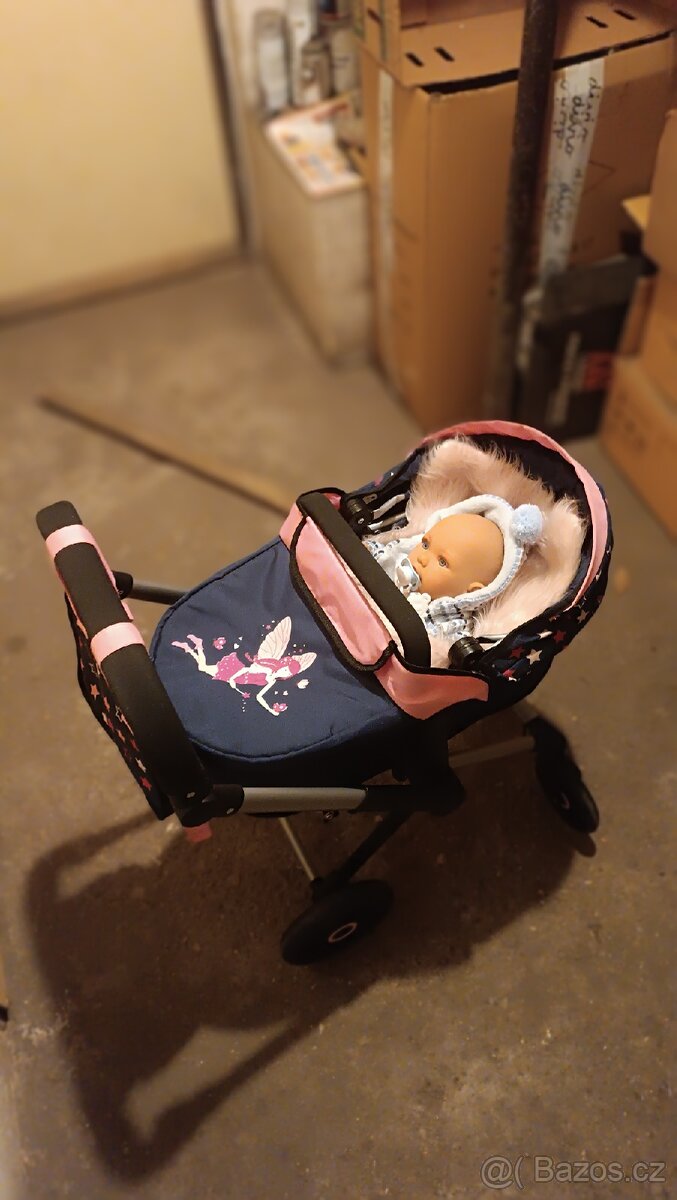 Prodám kočárek, postýlku pro panenky a panenku - 3