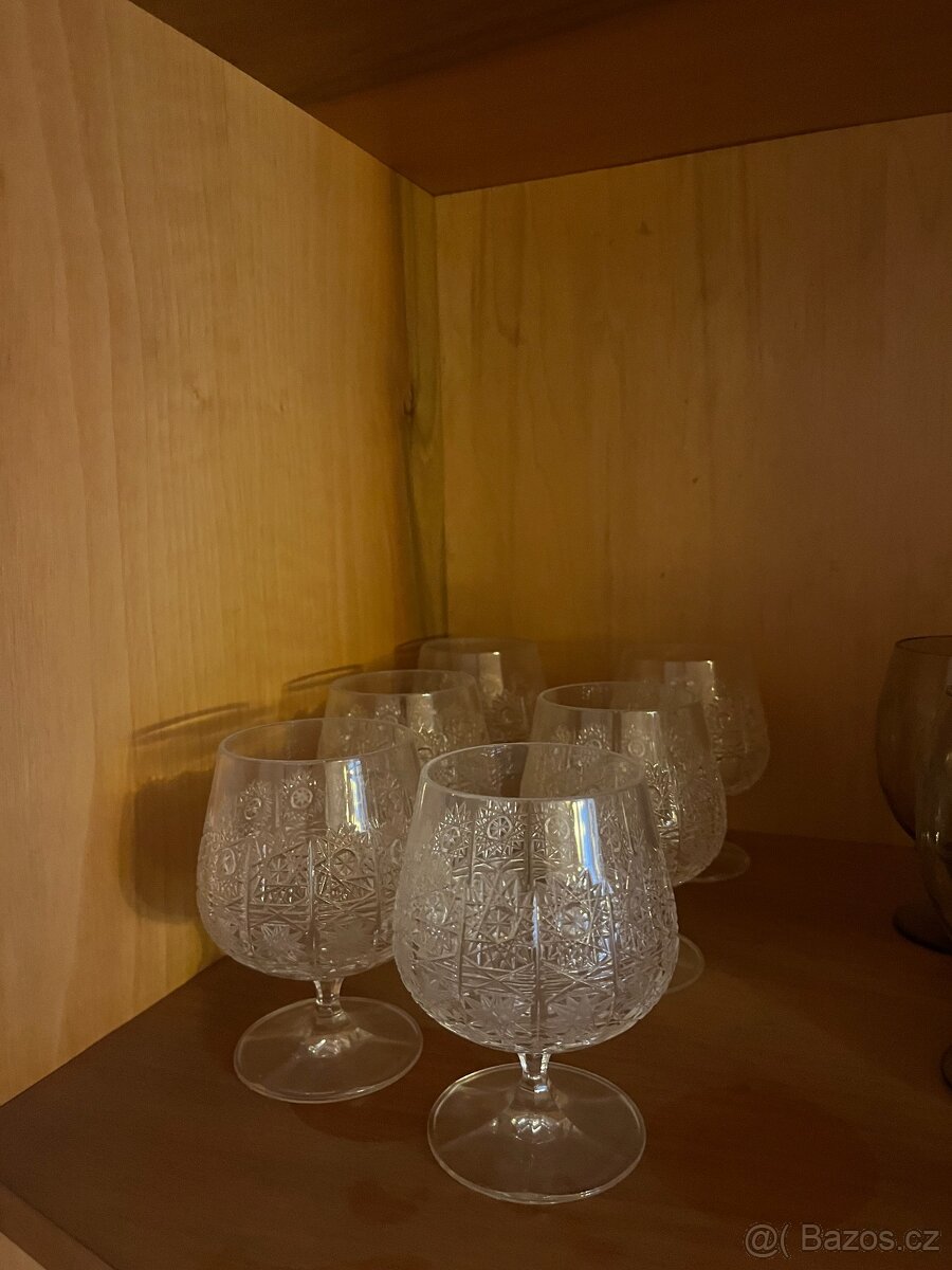 Broušené i nebroušené sklenice - 3