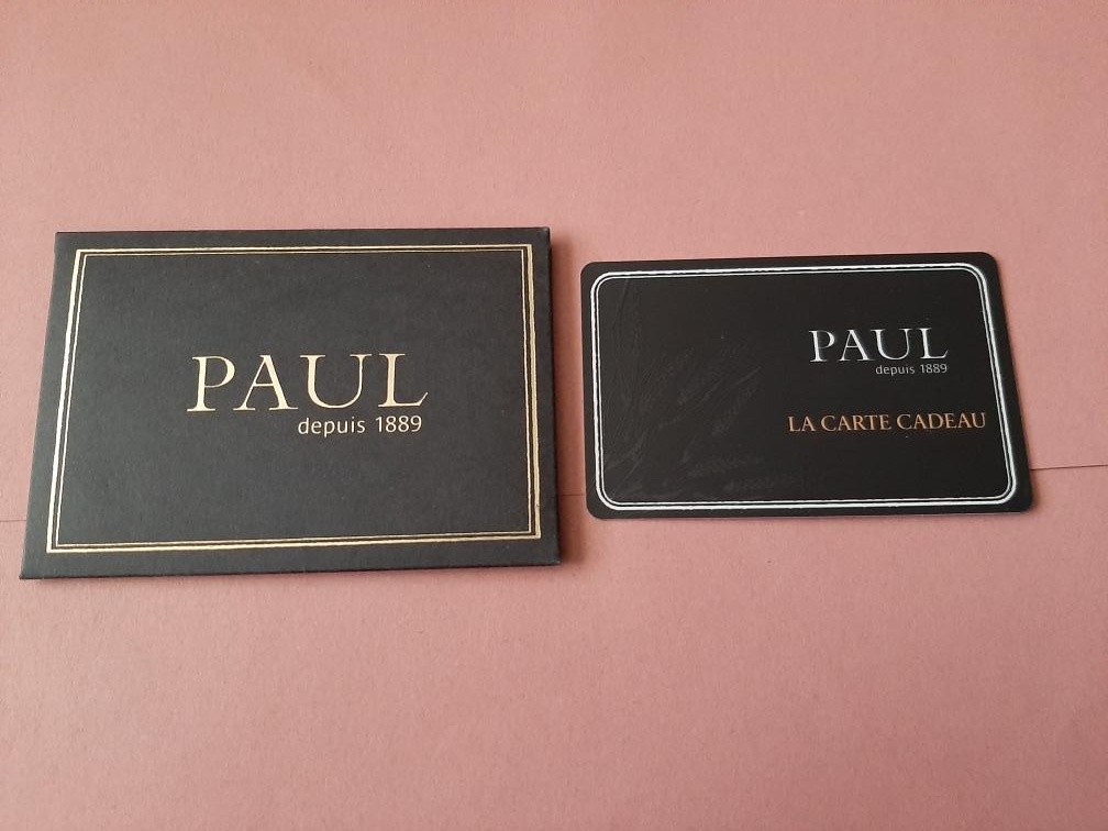 Dárková karta PAUL v hodnotě 500Kč - 3