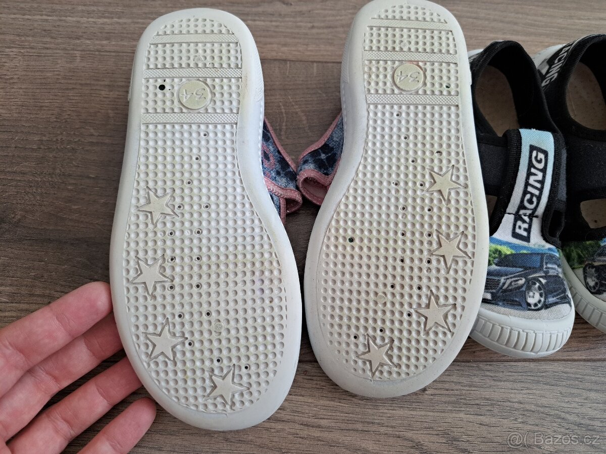 Papuče dívčí, chlapecké - 3