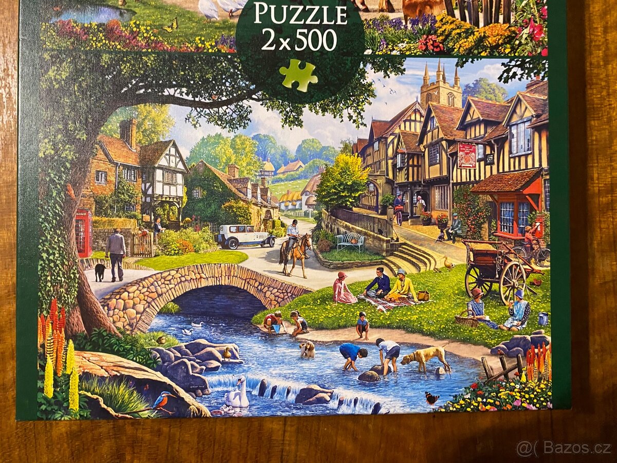 Puzzle 2x500 dílků - 3