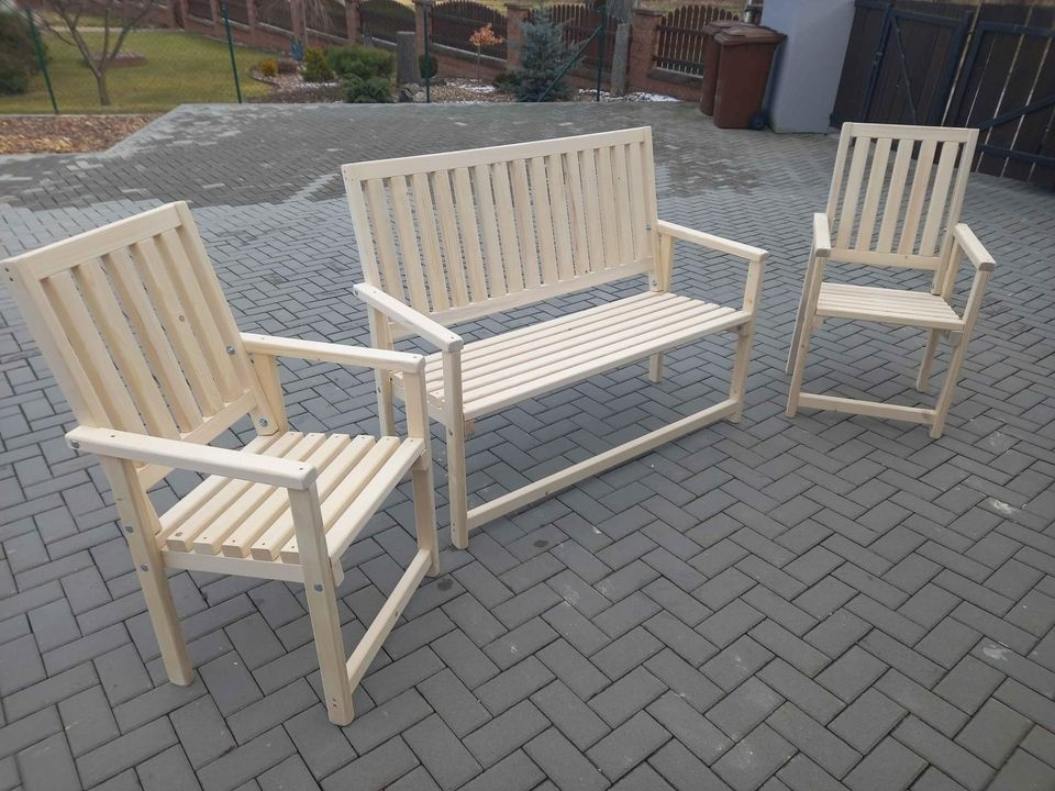 Zahradní smrkový nábytek - 3