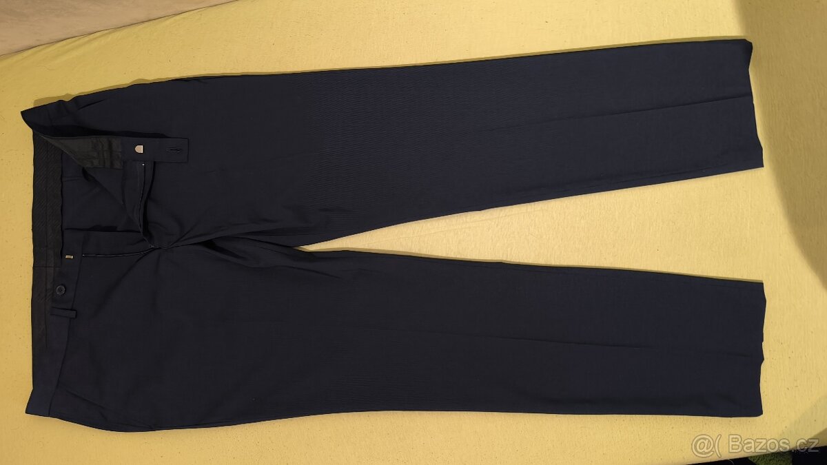 Pánský oblek modrý - 3