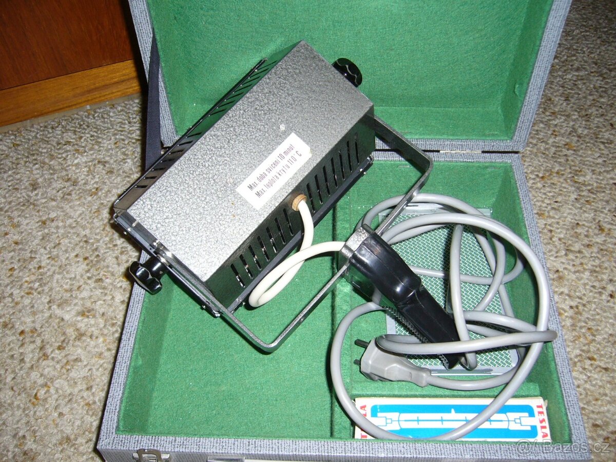 Lampa - reflektor halogen, retro - 3