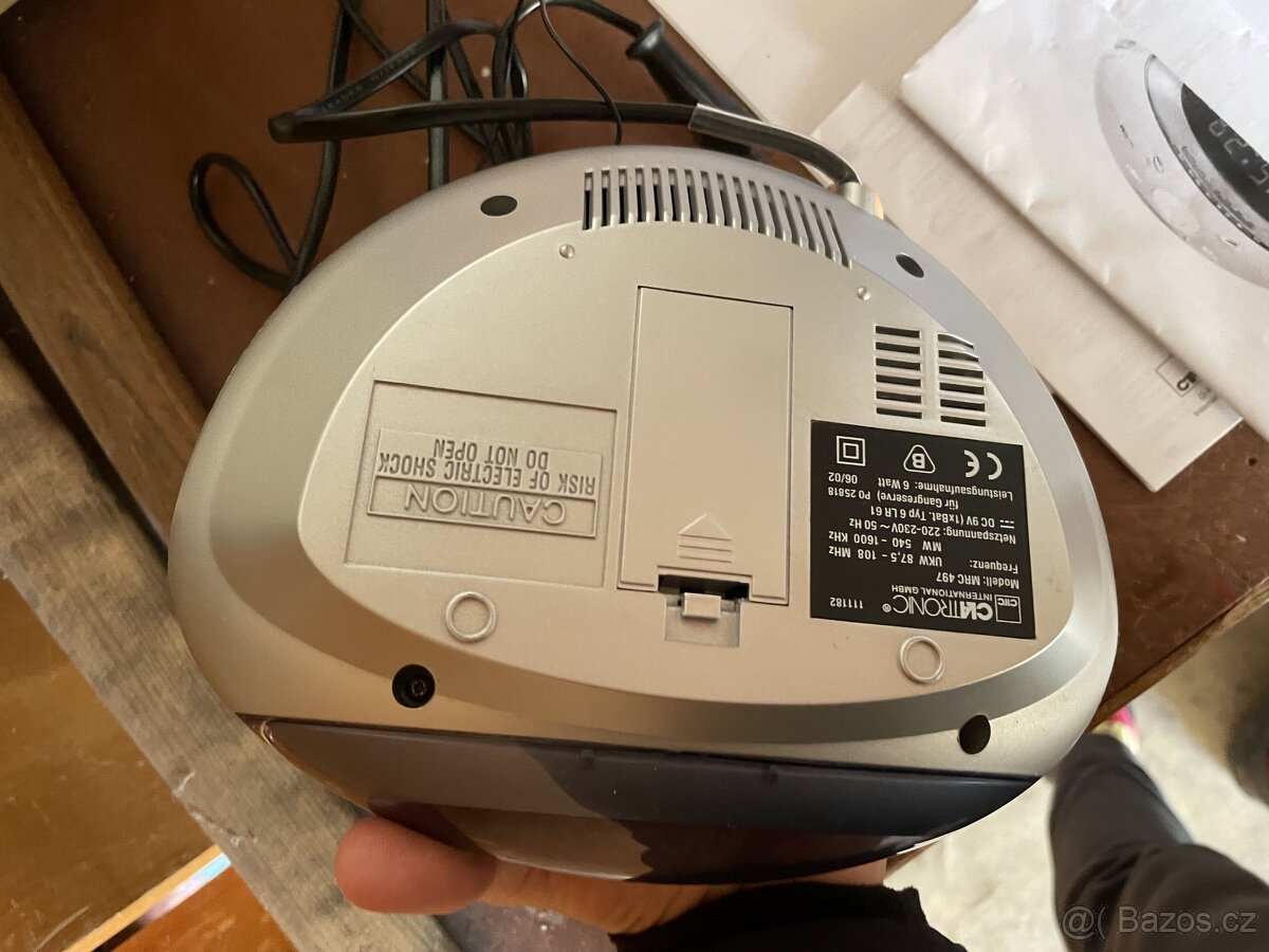 Rádio+budík Clatronic-nový - 3