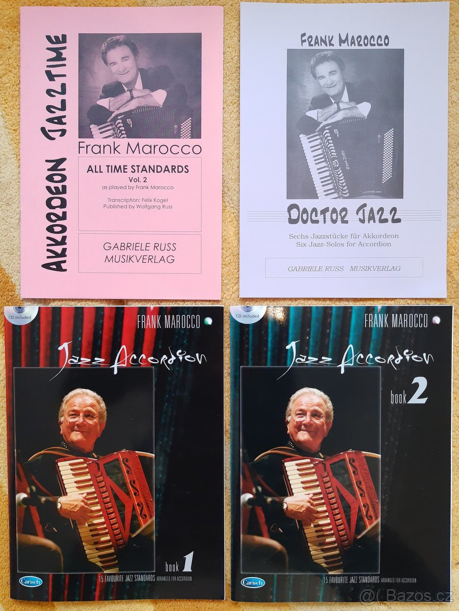 Noty jazz na akordeon - nové - 3