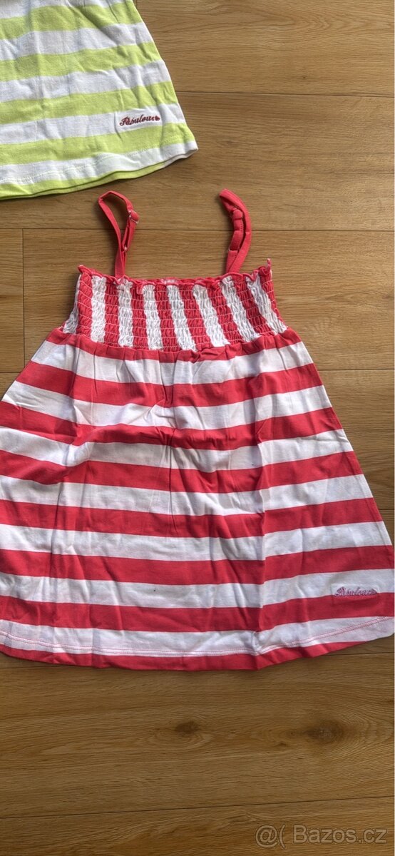 2 x nove saty / saticky, vel. 104 - 3