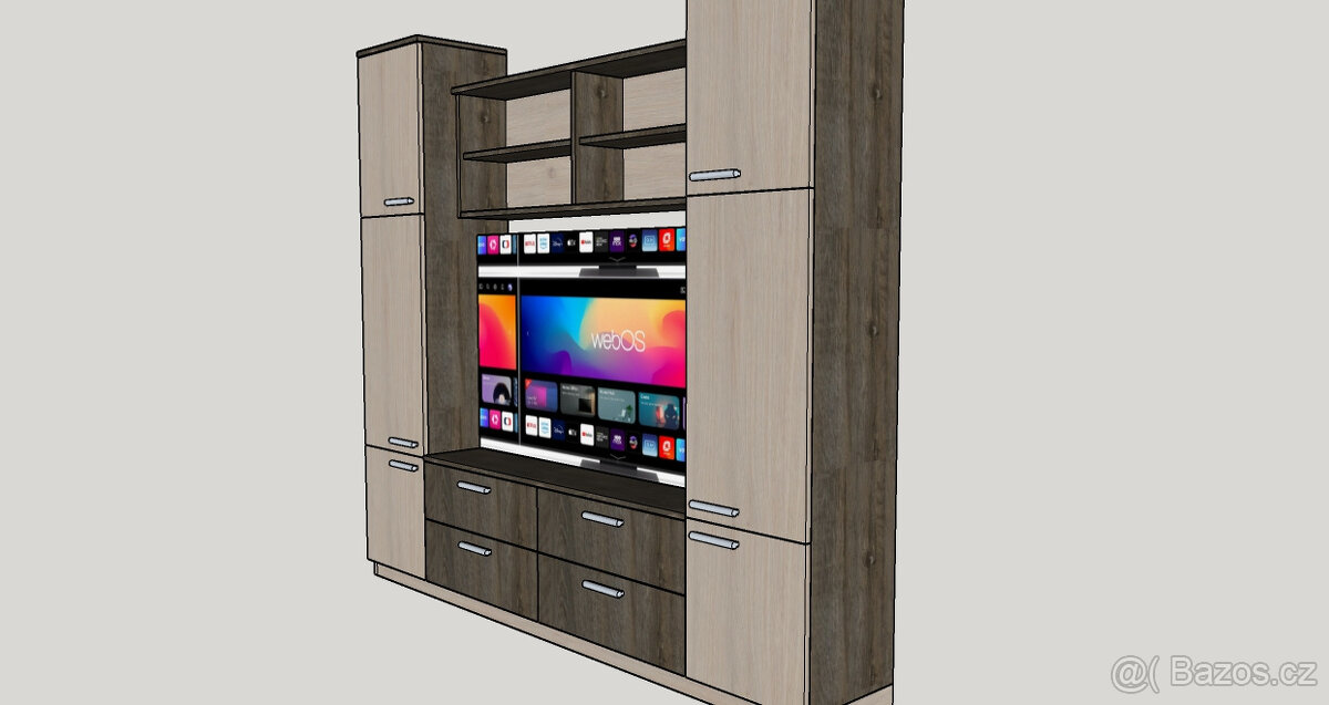 Obývací stěna - 3