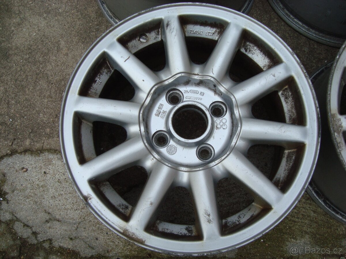 Audi 80 B4-Hliníková kola 15" 4x108 ET37 7Jx15H2 - 3
