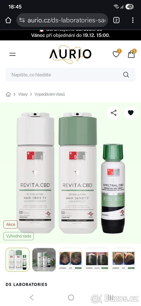 Ds Laboratories sada proti vypadávání vlasů - 3