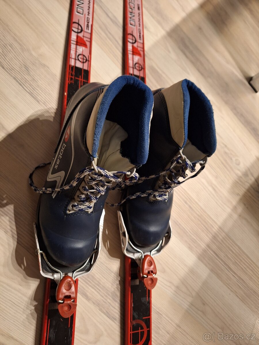 Dětské běžecké lyže a dětské běžecké boty - 3