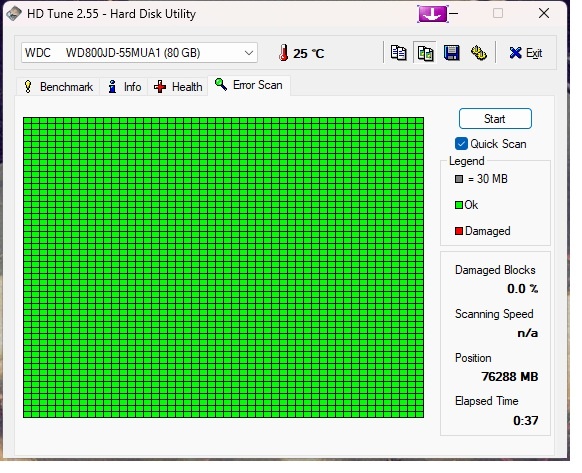 HDD WD 80GB - 3