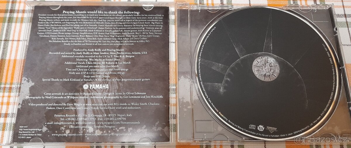 CD PRAYING MANTIS - SANCTUARY 2009 JAPAN - 3