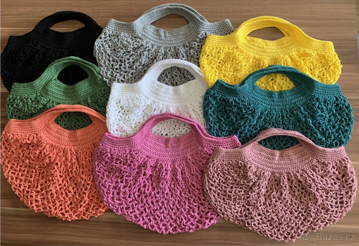 Háčkovaná síťovka - doprava zdrama - 3