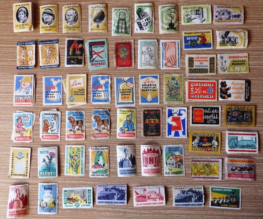 Zápalkové nálepky - 3