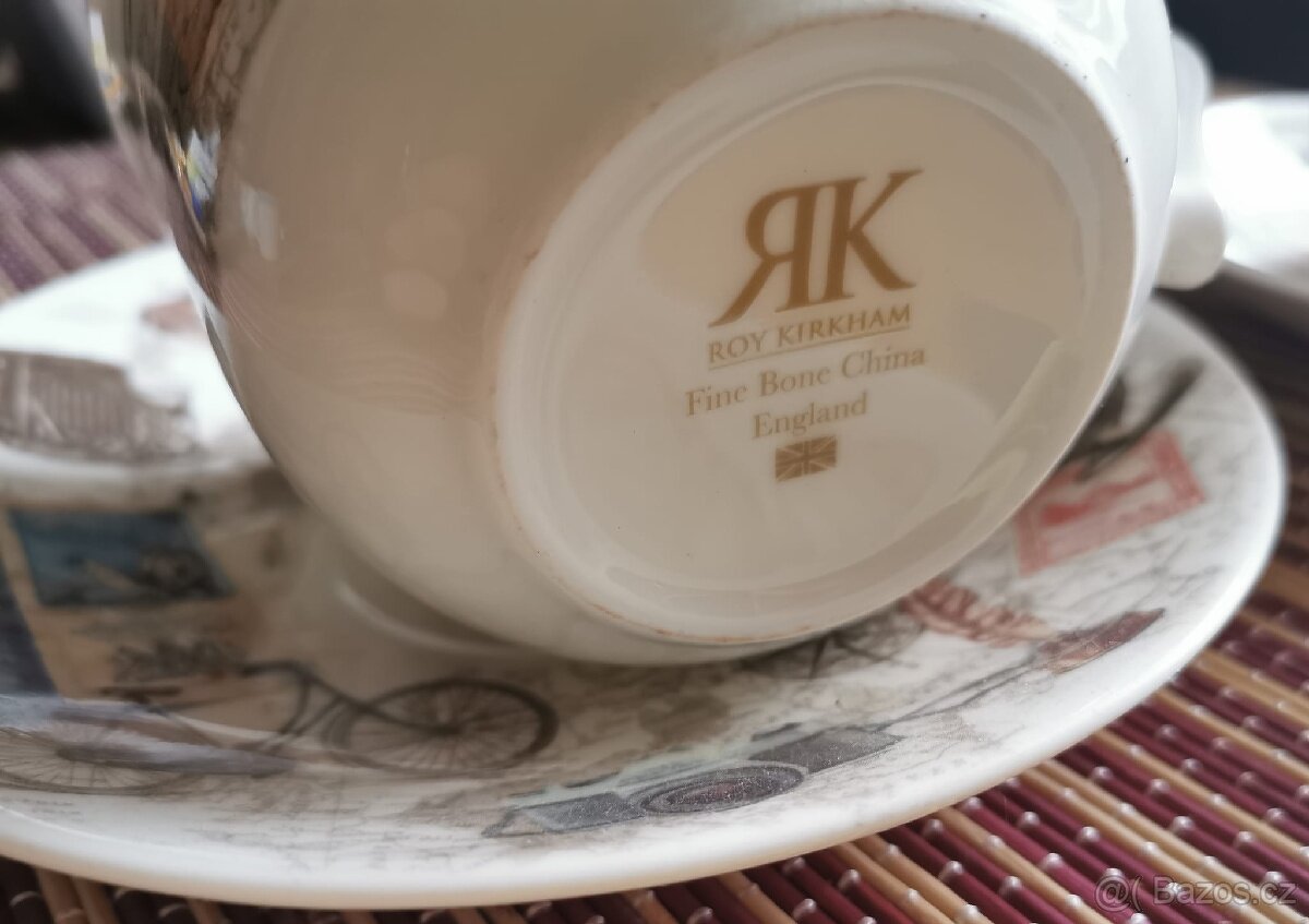 Sada 2 šálků a podšálkem- Roy Kirkham - 3