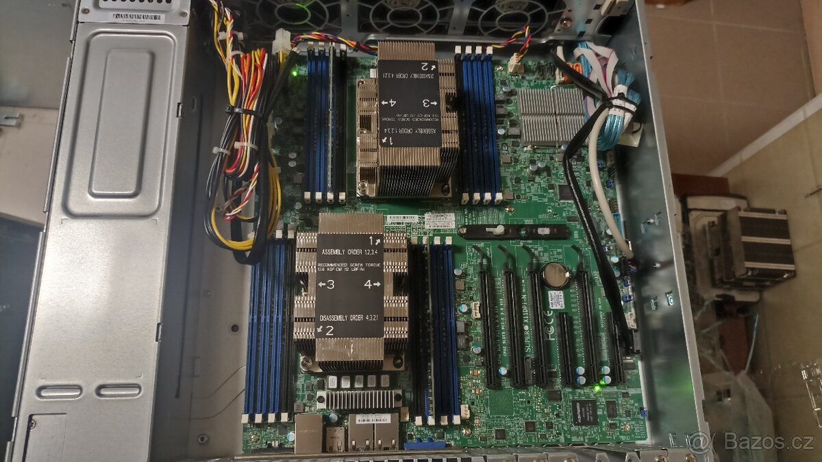 2U Supermicro 8LFF 2PSU, X11DPi-N, 2x Xeon Gold 6138, 32GB R - 3