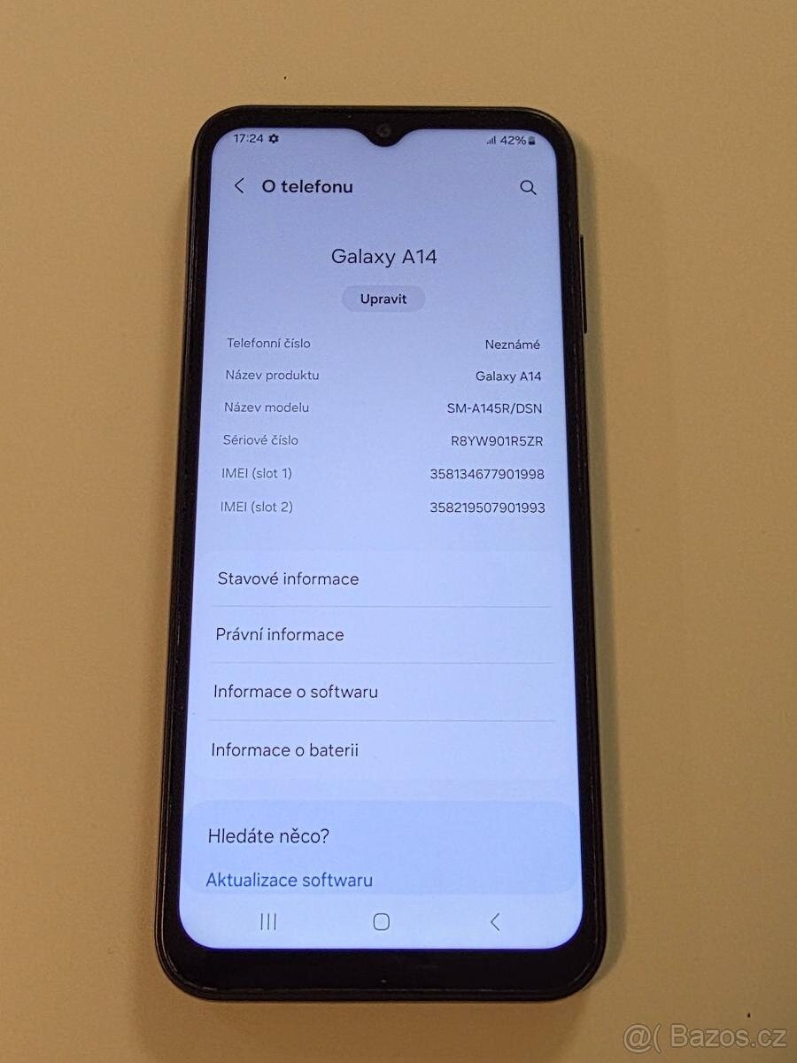 Mobilní telefon Samsung Galaxy A14 64/4GB - 3