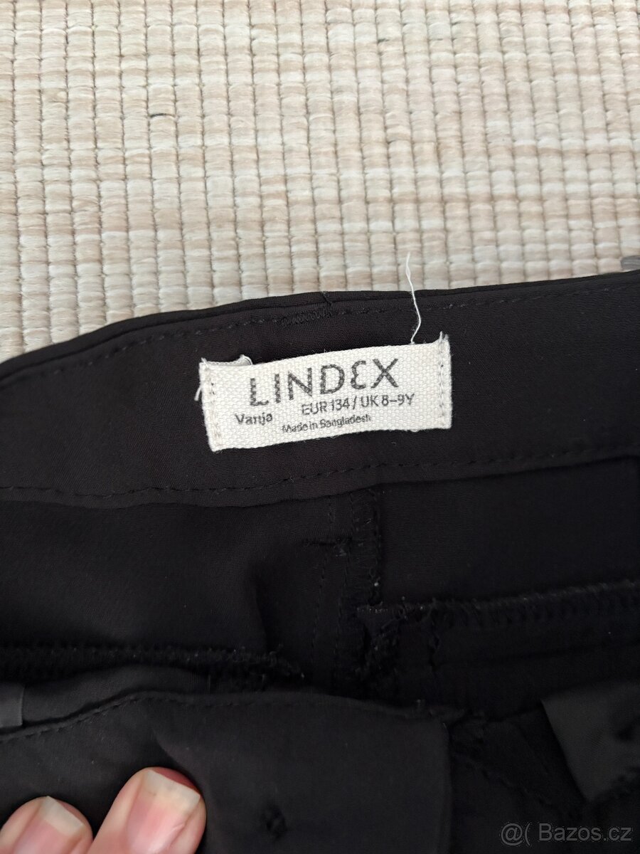 Černé společenské kalhoty Lindex 134 - 3