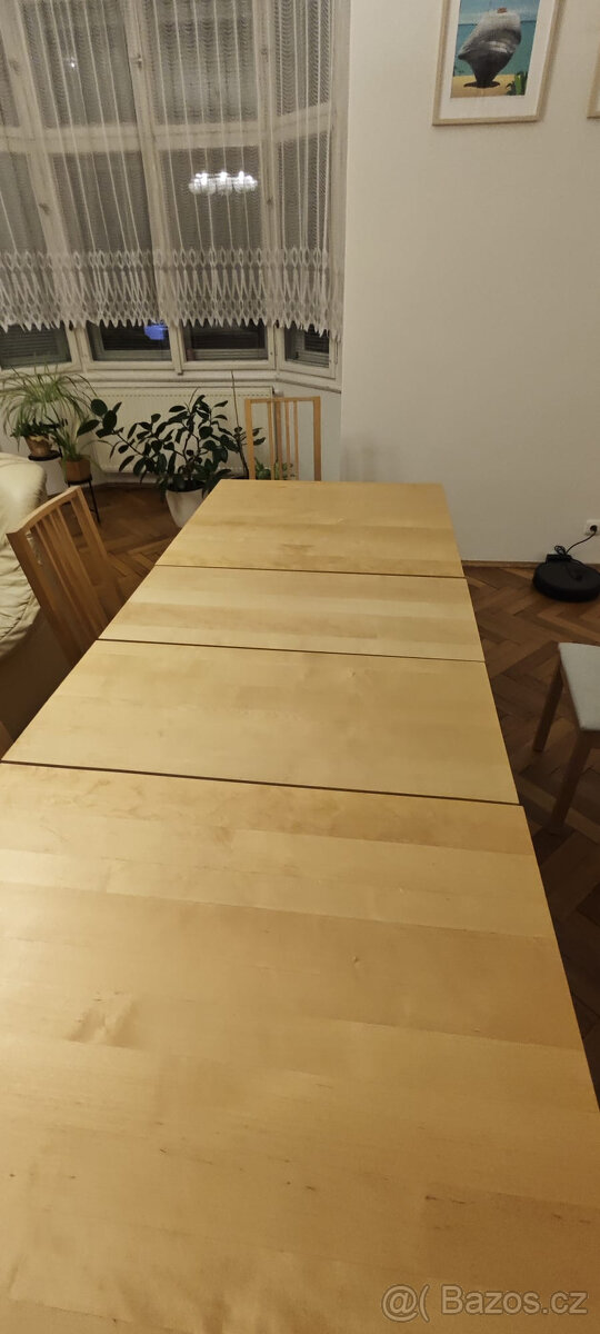 Jídelní rozkládacé stůl a 8 židlí - 3