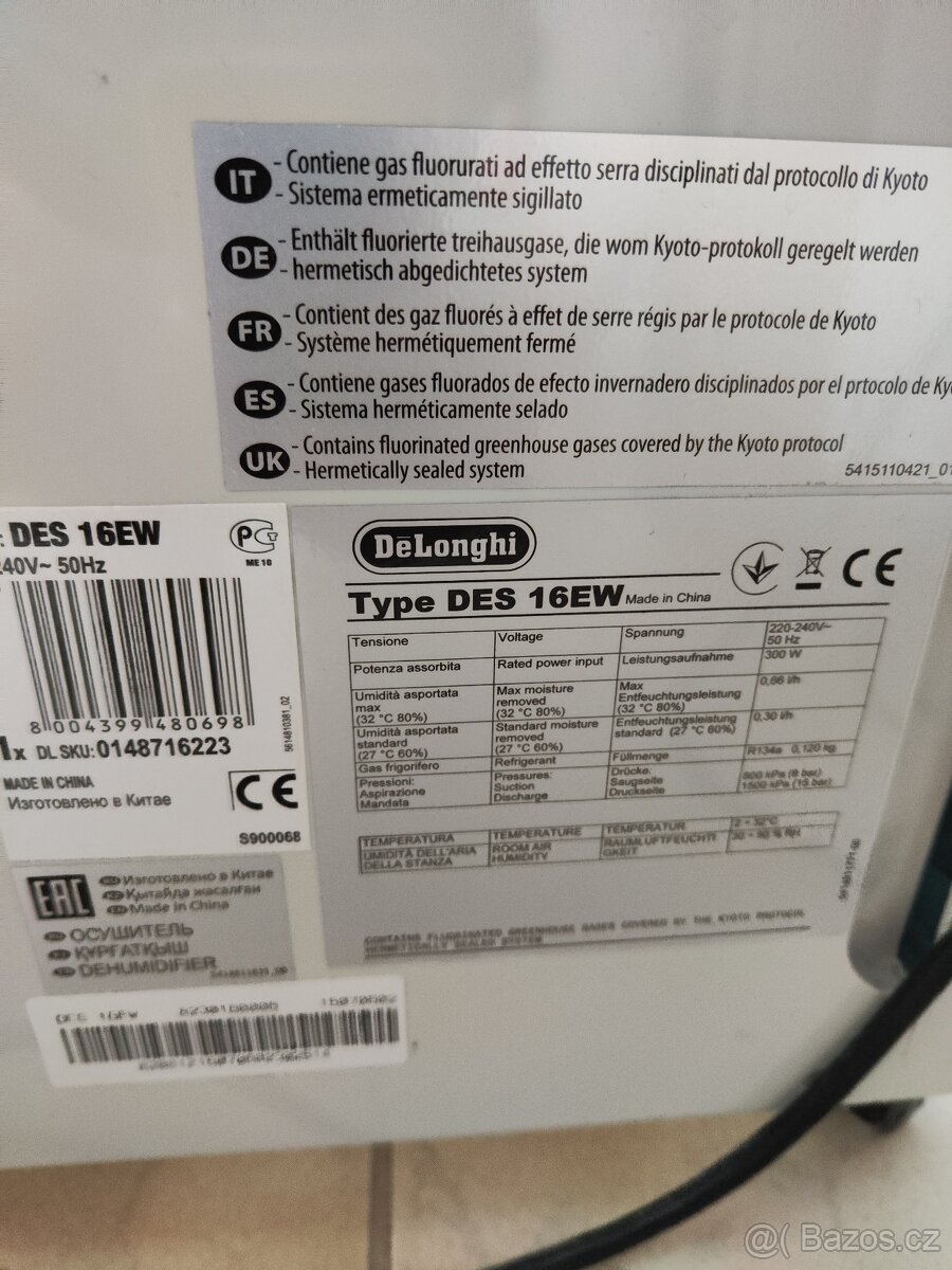 odvlhčovač delonghi - 3