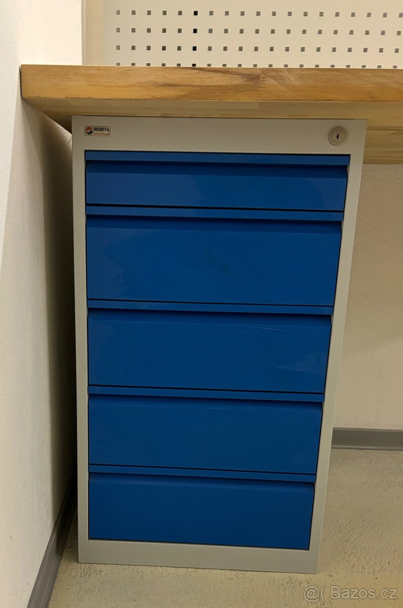 Dílenský stůl/ponk 200 x 80 x 84 s příslušenstvím - 3