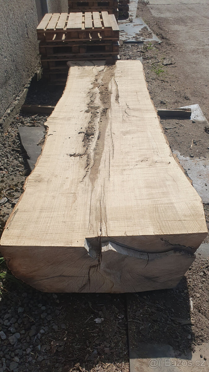 Jasanová fošna - blok na výrobu stolů - 3