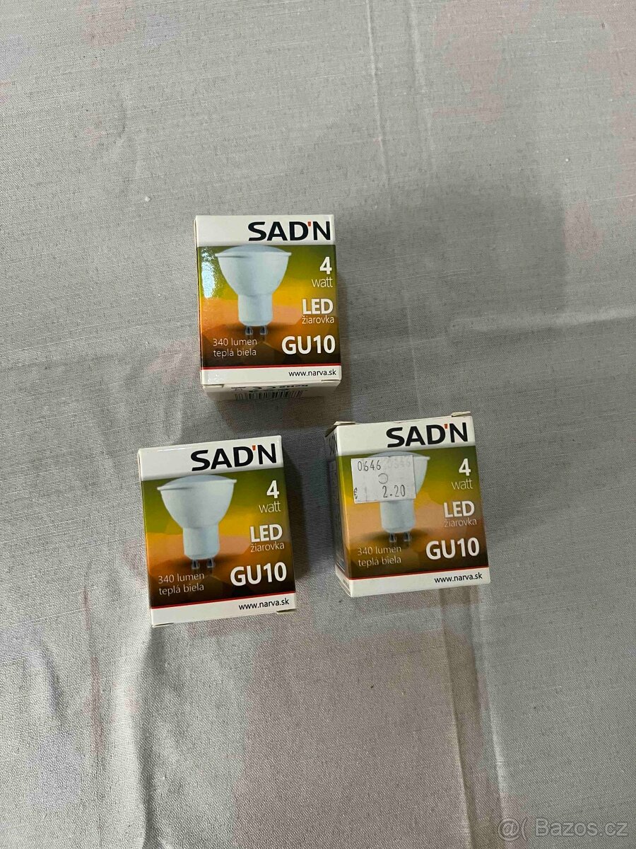 LED žárovky GU 10 - 3